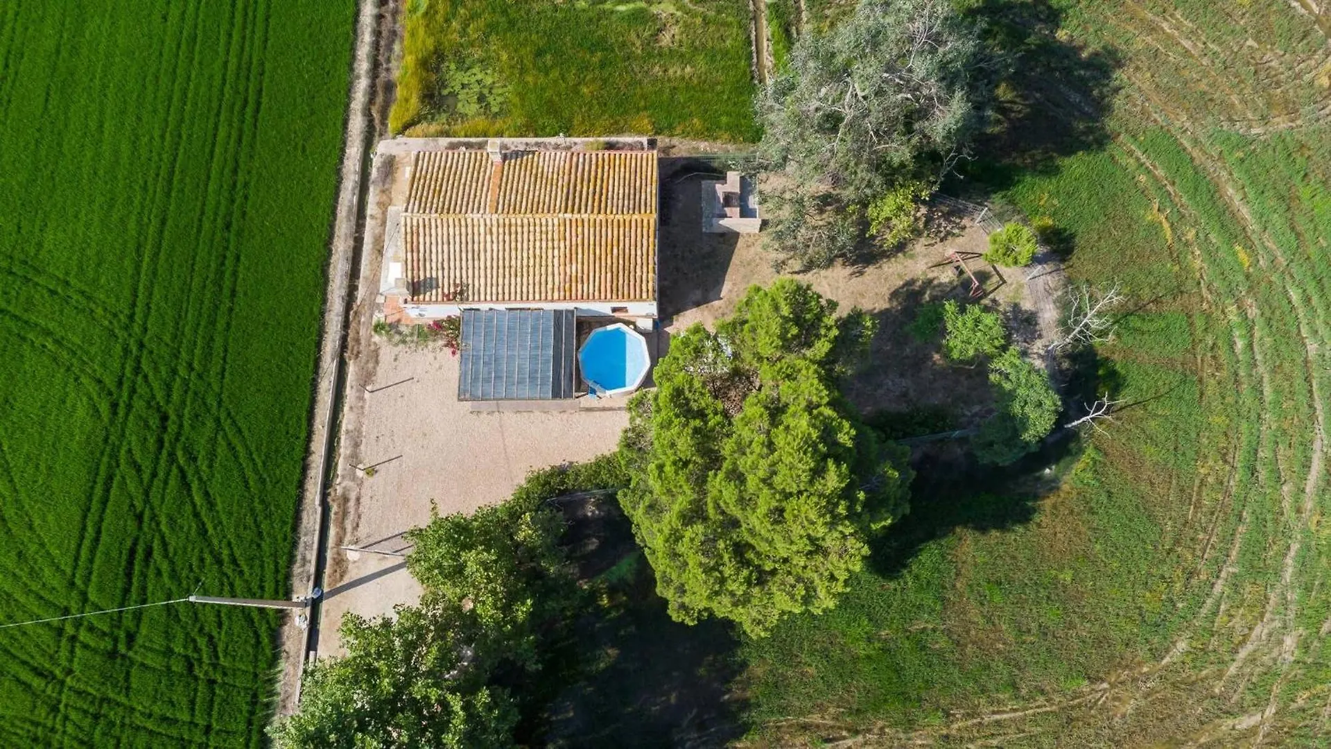 Quet - Casa rural con piscina privada en el Delta del Ebro Deltebre Сasa de vacaciones